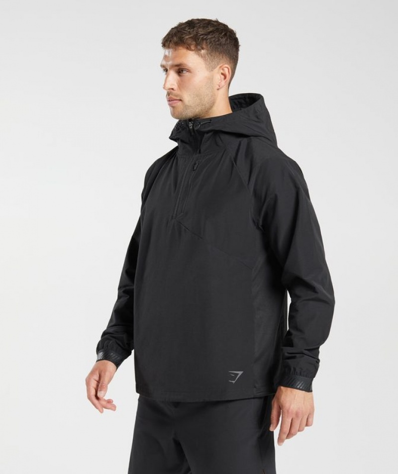 Jackets / Outerwear Gymshark Apex Jacket Negras | BDPIC6701