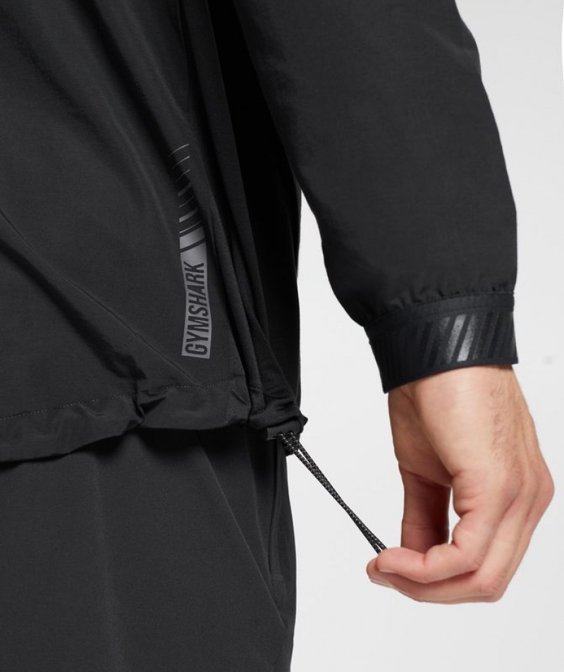 Jackets / Outerwear Gymshark Apex Jacket Negras | BDPIC6701