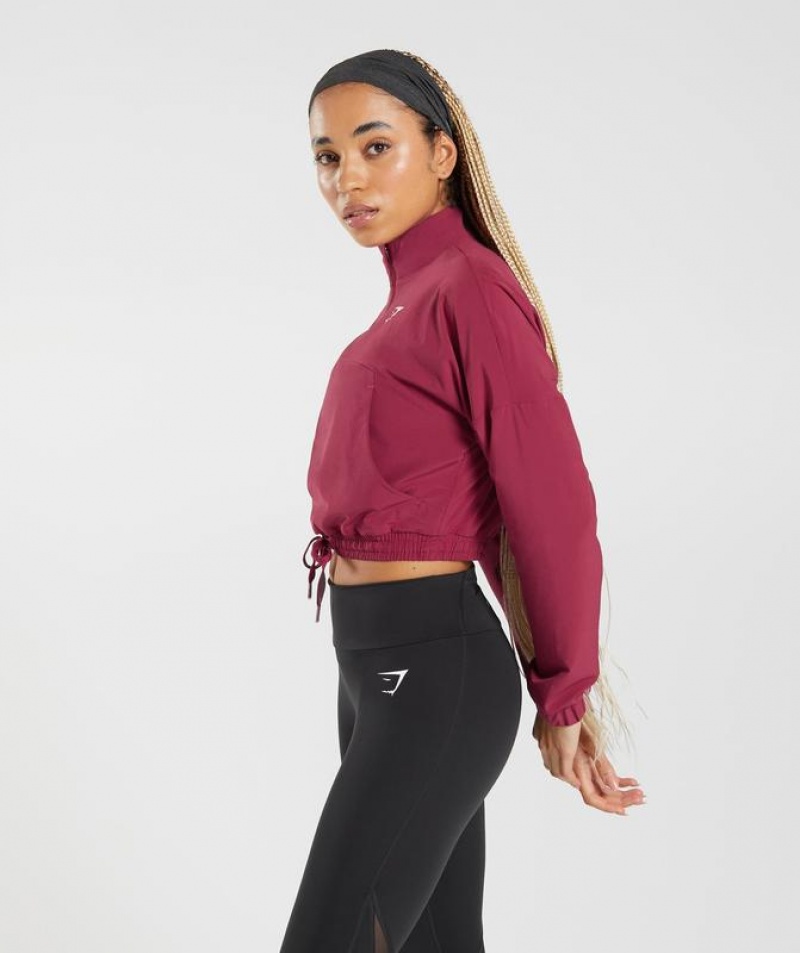 Jackets / Outerwear Gymshark Deporte Windbreaker Rosas | BOTCV8479