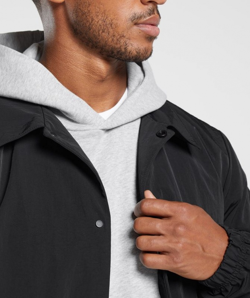 Jackets / Outerwear Gymshark Rest Day Commute Jacket Negras | HWKXS8127