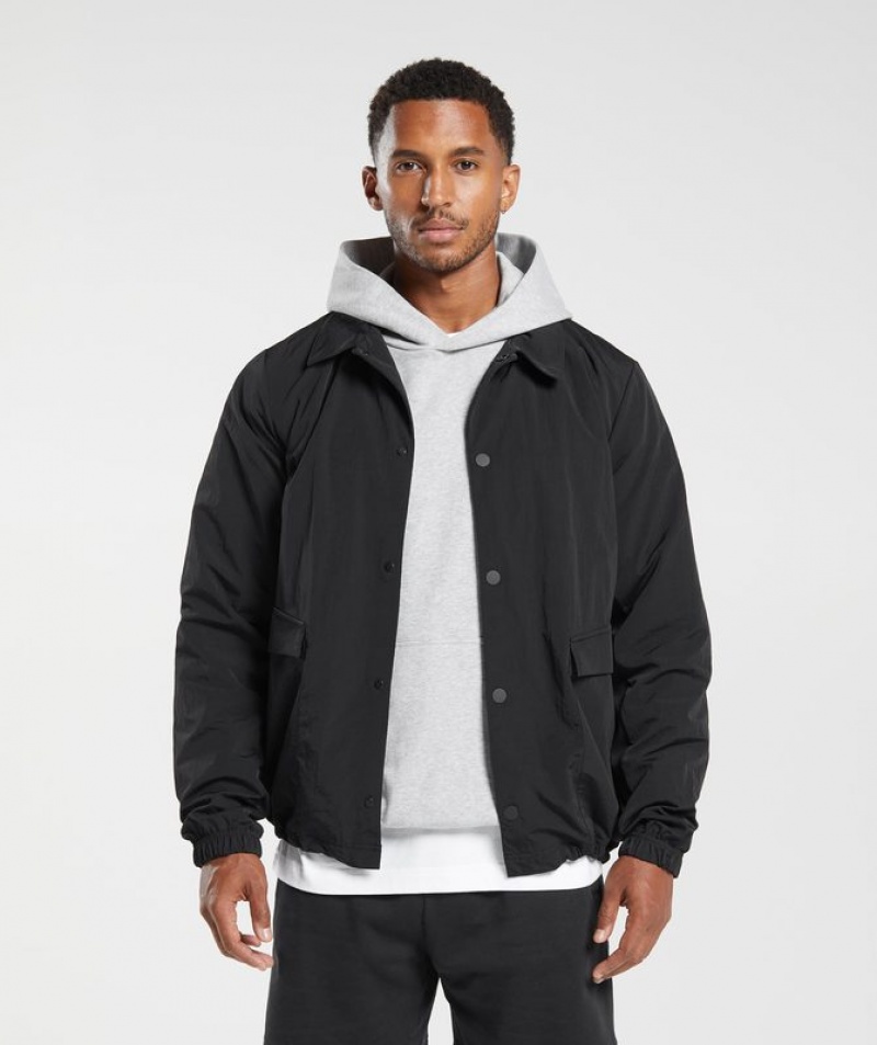 Jackets / Outerwear Gymshark Rest Day Commute Jacket Negras | HWKXS8127