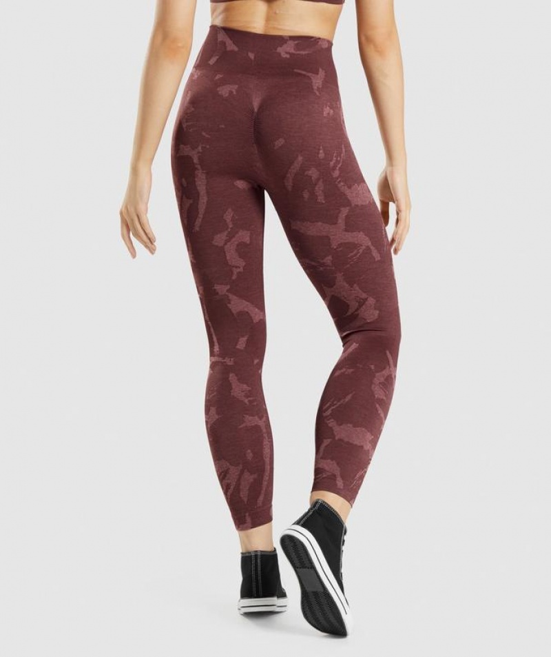 Leggins Gymshark Adapt Camo Seamless Leggings Marrones | UDKTQ7201