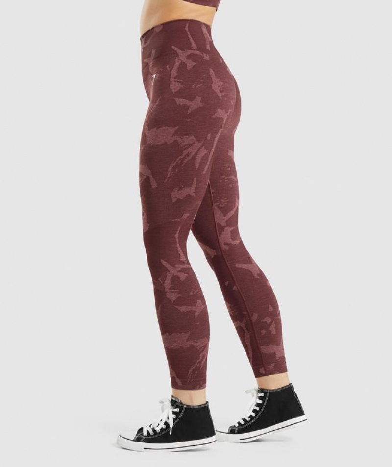 Leggins Gymshark Adapt Camo Seamless Leggings Marrones | UDKTQ7201