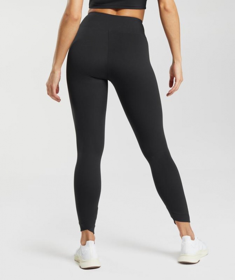 Leggins Gymshark Crossover Leggings Negras | ZQEJB4920