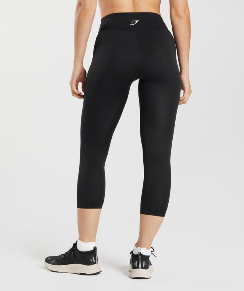 Leggins Gymshark Entrenamiento 7/8 Leggings Negras | VPRYG0539