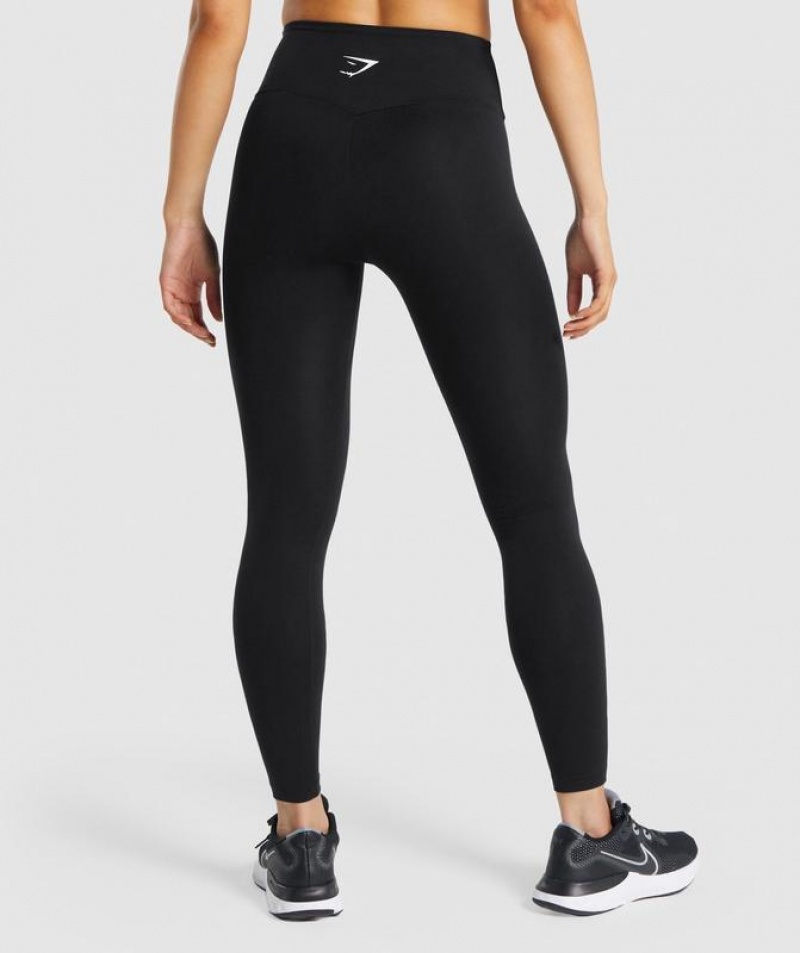 Leggins Gymshark Entrenamiento Leggings Negras | DTBJY4058