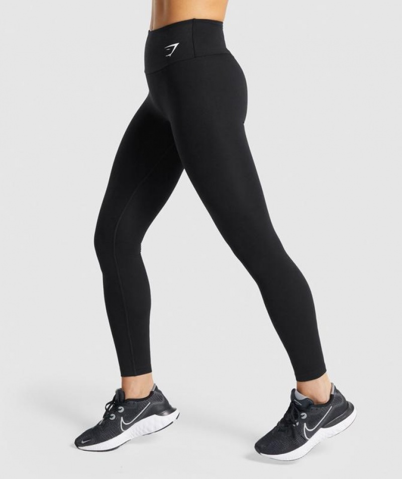 Leggins Gymshark Entrenamiento Leggings Negras | DTBJY4058