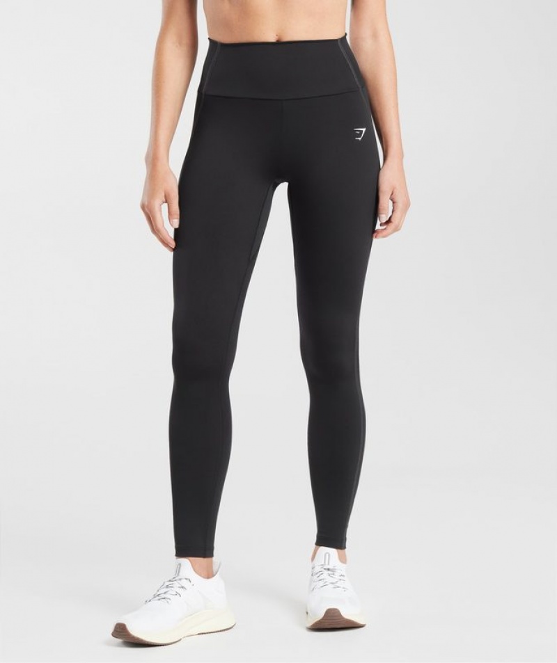 Leggins Gymshark Everyday Contour Leggings Negras | OTBWQ2378