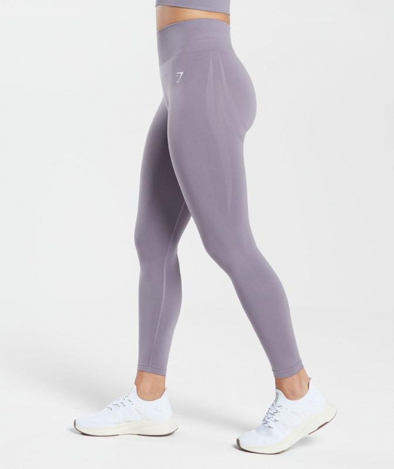 Leggins Gymshark Everyday Seamless Leggings Moradas | QMJYL4635