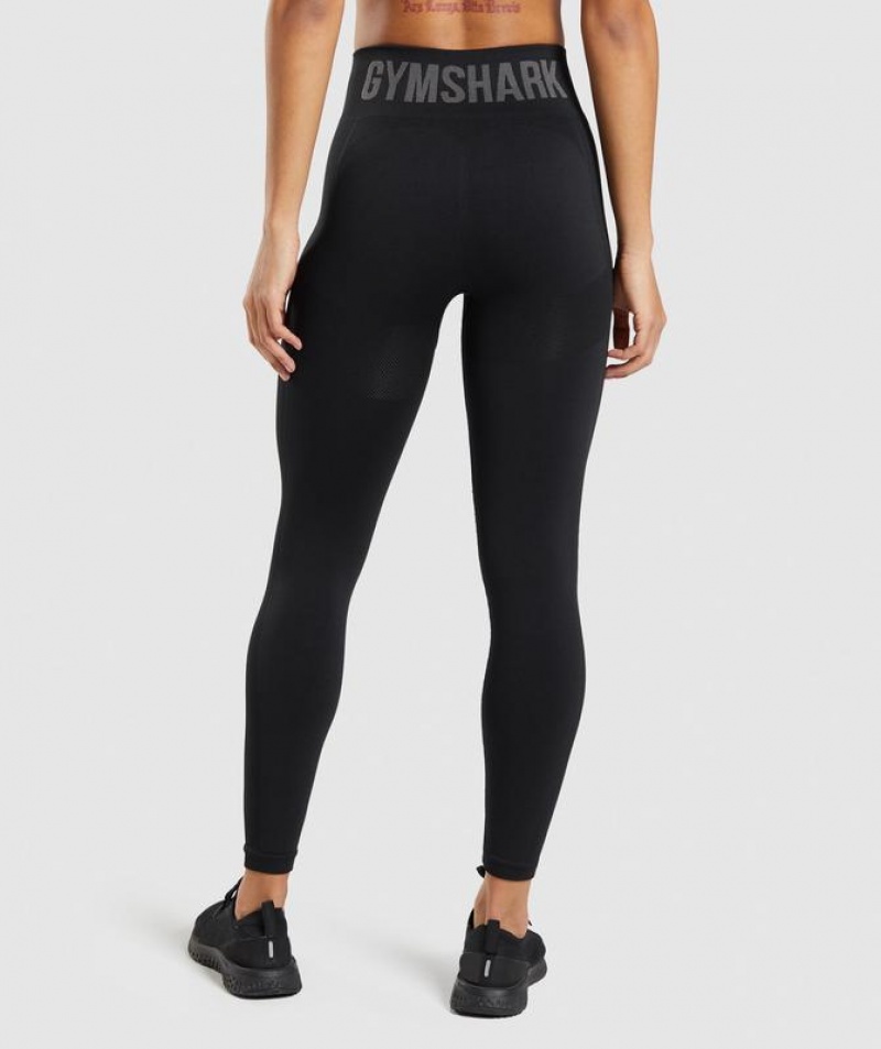 Leggins Gymshark Flex High Waisted Leggings Negras | ZEBYL5268