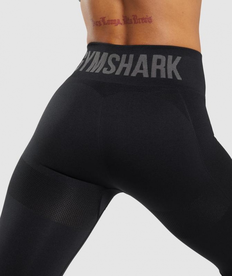 Leggins Gymshark Flex High Waisted Leggings Negras | ZEBYL5268