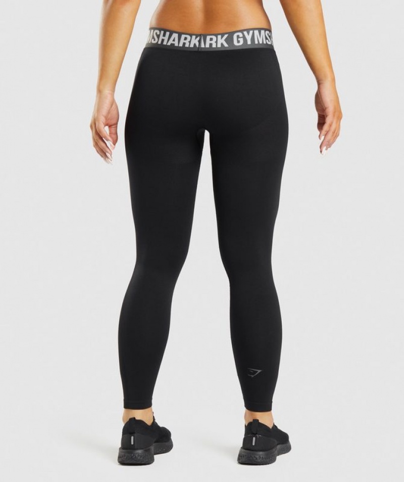 Leggins Gymshark Flex Low Rise Leggings Negras | TZBUD8392