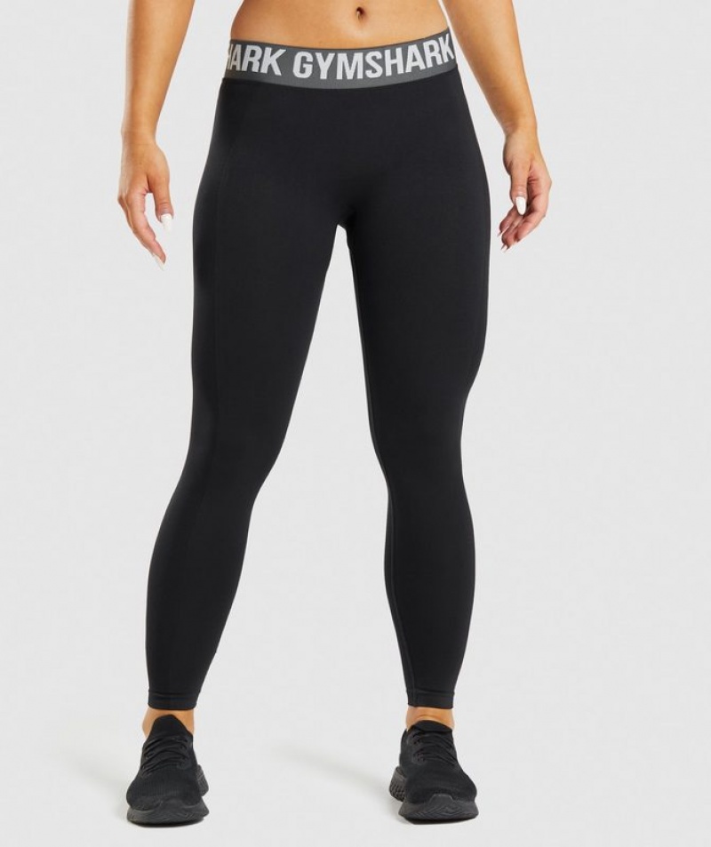 Leggins Gymshark Flex Low Rise Leggings Negras | TZBUD8392