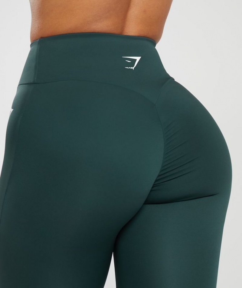 Leggins Gymshark GS Power Leggings Darkest Teal | PZDNA7956