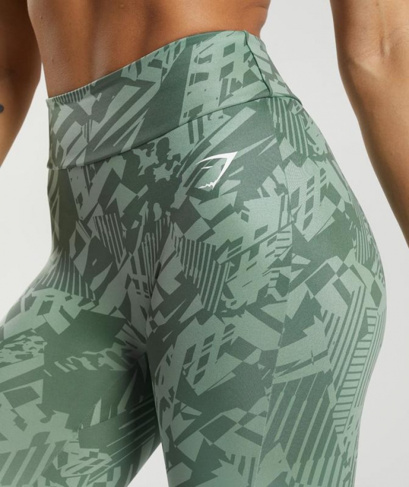 Leggins Gymshark GS Power Original Leggings Verde | VPXDG1563