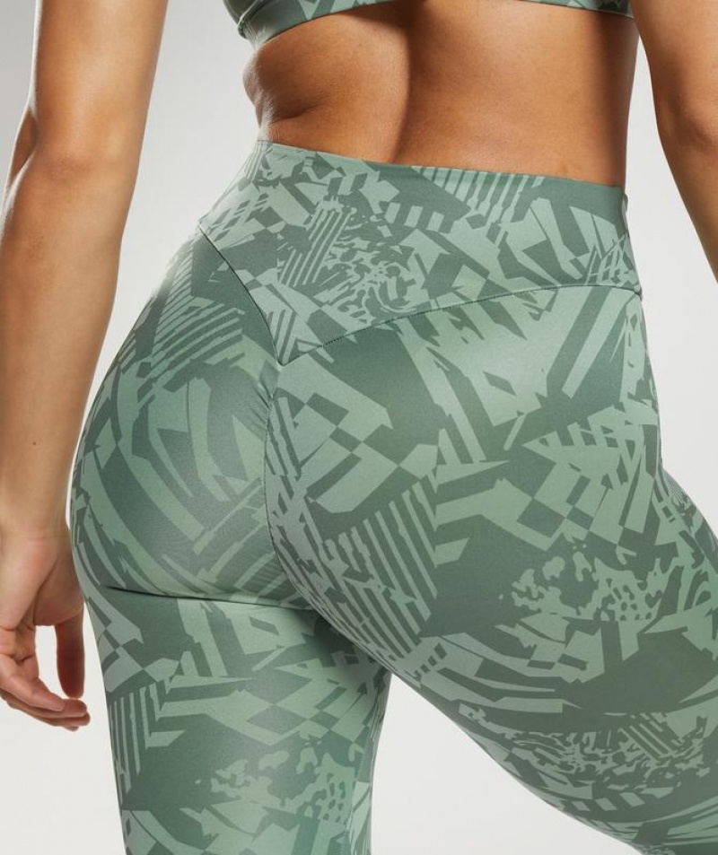 Leggins Gymshark GS Power Original Leggings Verde | VPXDG1563