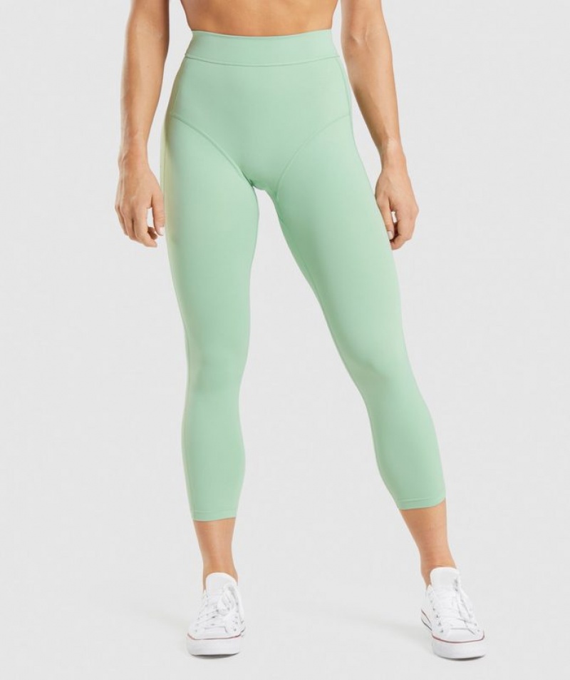 Leggins Gymshark KK Fit 7/8 Leggings Verde | OFNBQ5986