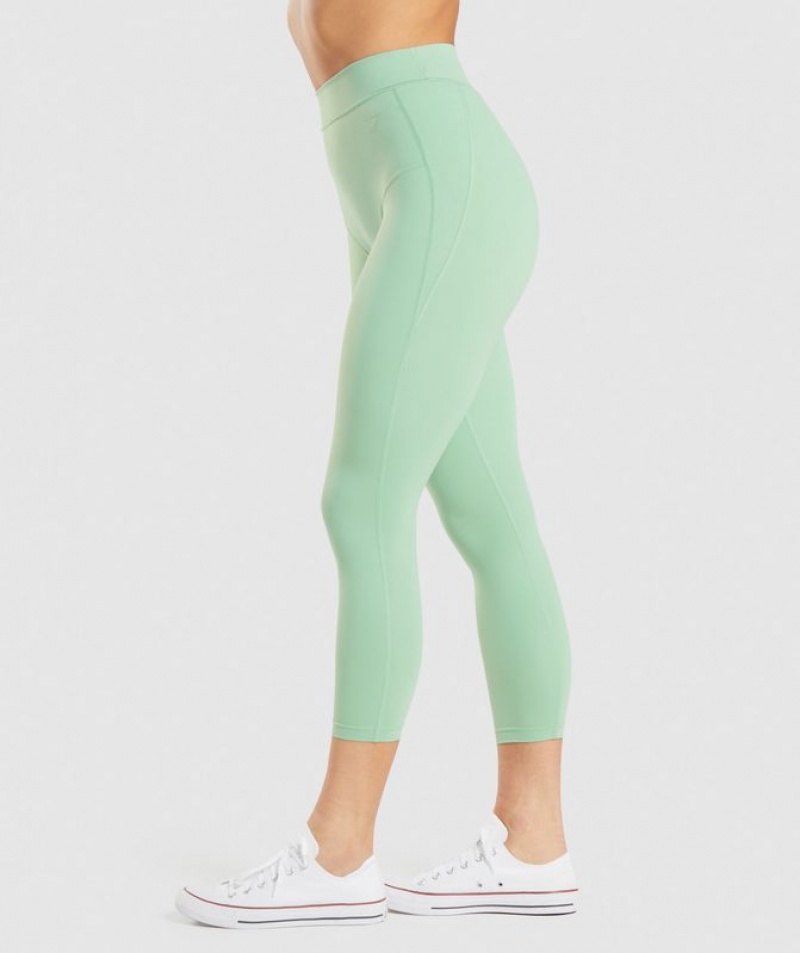 Leggins Gymshark KK Fit 7/8 Leggings Verde | OFNBQ5986