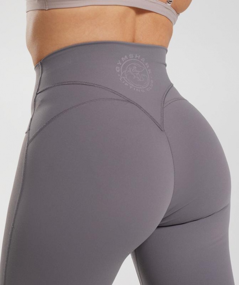 Leggins Gymshark Legacy Leggings Titanium Gris | YWOFP1098