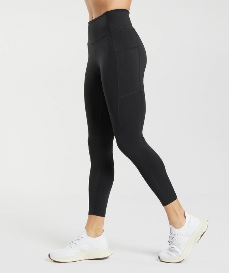 Leggins Gymshark Pocket Leggings Negras | MIBUQ3916