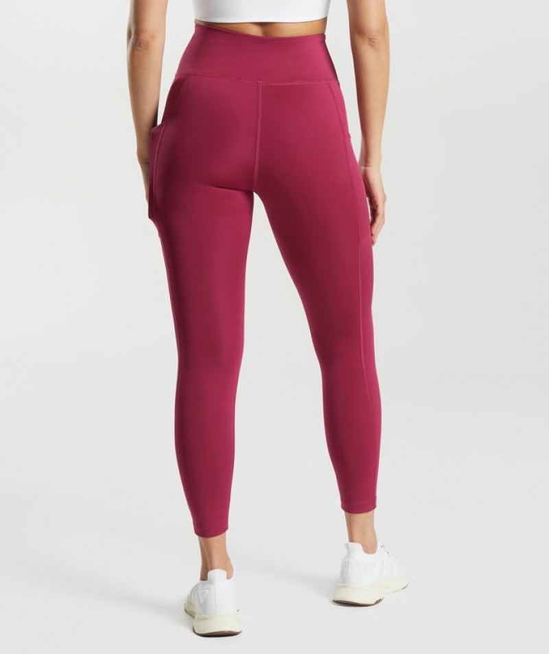 Leggins Gymshark Pocket Leggings Rosas | DNYET6794