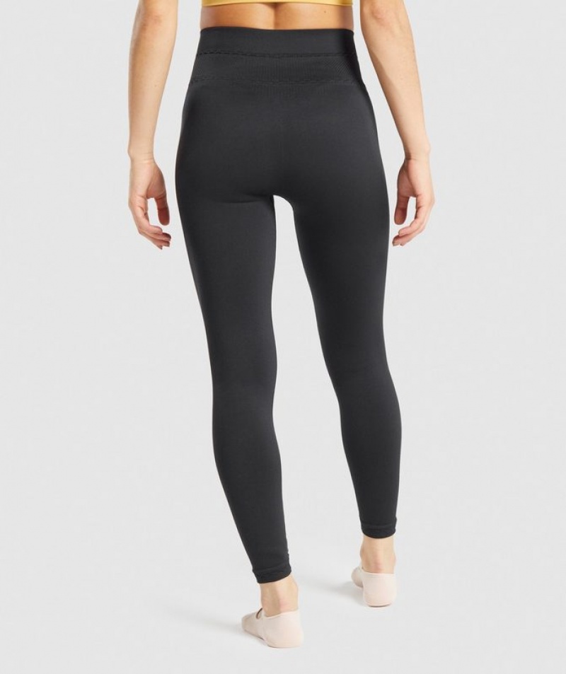 Leggins Gymshark Studio Leggings Negras | DHFZQ7932