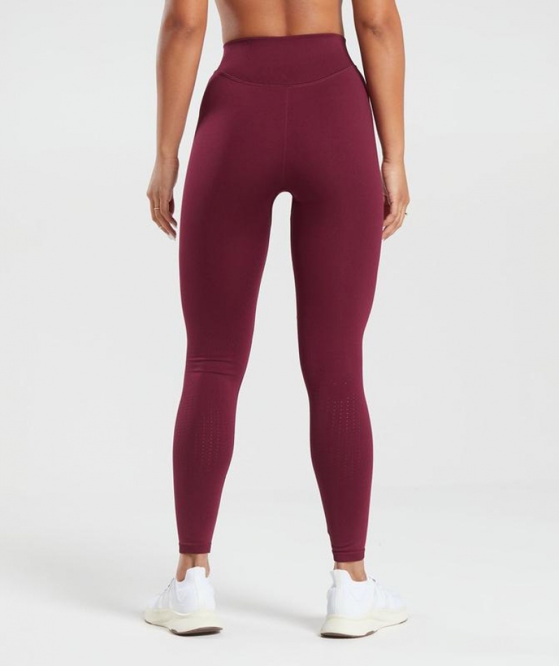 Leggins Gymshark Sweat Seamless Leggings Rosas | XJYTW2195