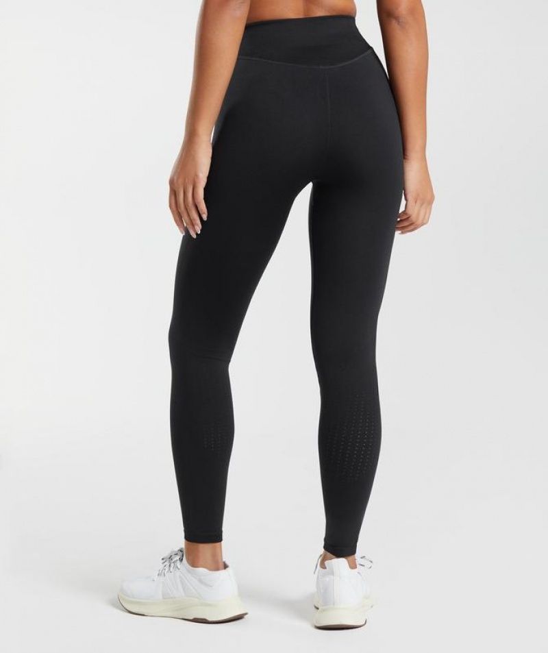 Leggins Gymshark Sweat Seamless Leggings Negras | JCRSY6419