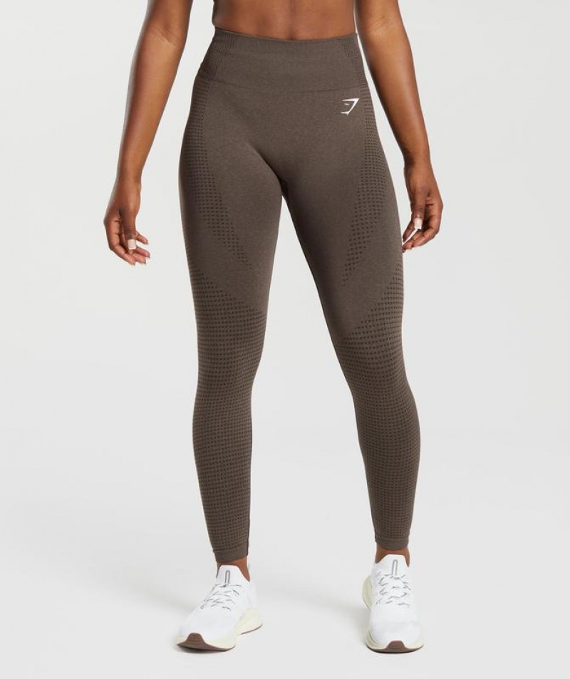 Leggins Gymshark Vital Seamless 2.0 Leggings Marrones | AFJIW1269