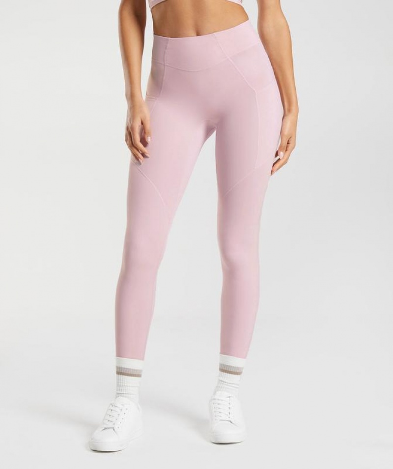 Leggins Gymshark Whitney Everyday Pocket Leggings Rosas | UAGQP6048