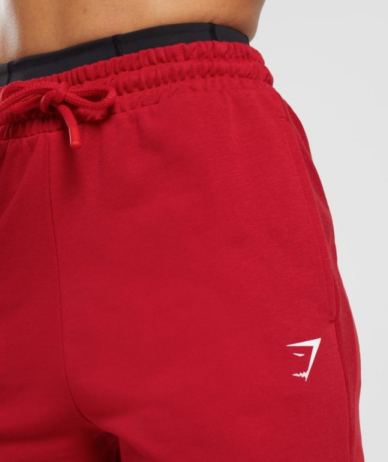 Pantalon Gymshark GS Power Joggers Rojas | LNOQB6802