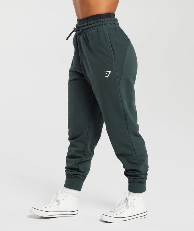 Pantalon Gymshark GS Power Joggers Teal | XJIVQ0718