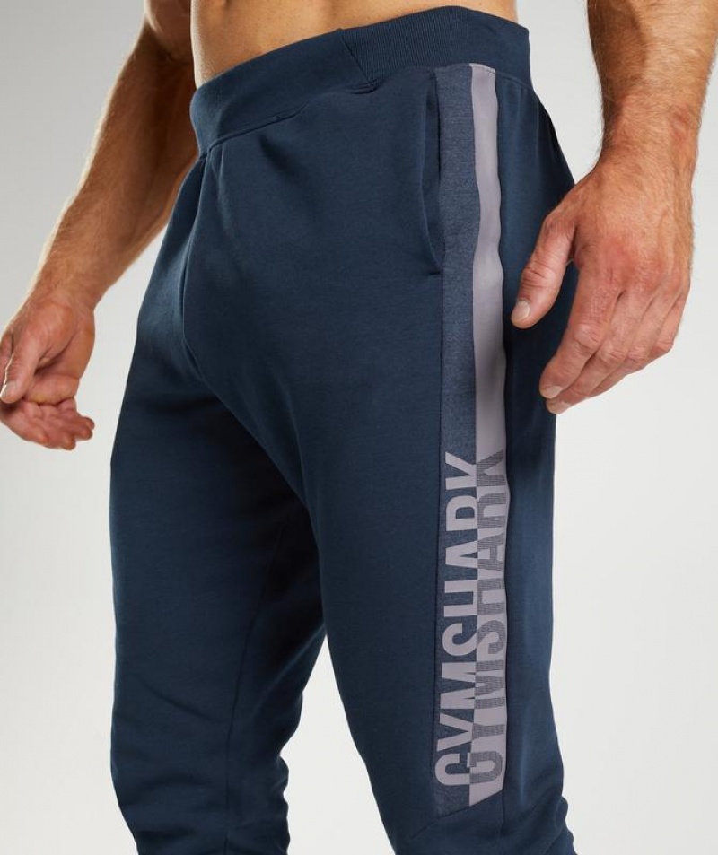 Pantalon Jogger Gymshark Bold React Joggers Azul Marino | SMFYO2431