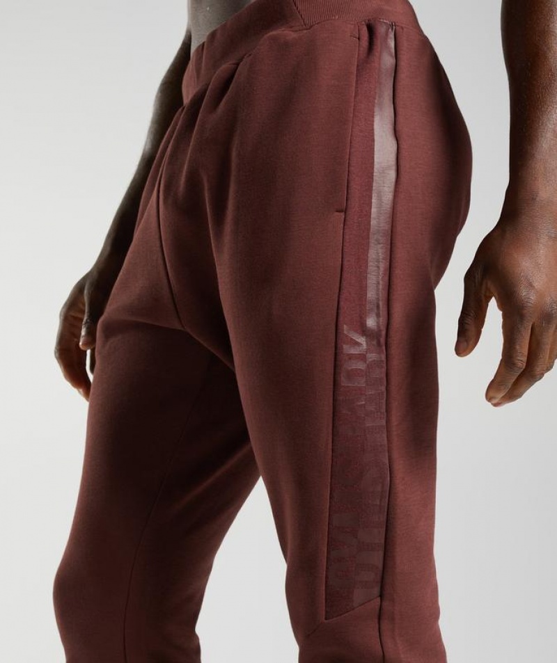 Pantalon Jogger Gymshark Bold React Joggers Marrones | YJAMQ1965