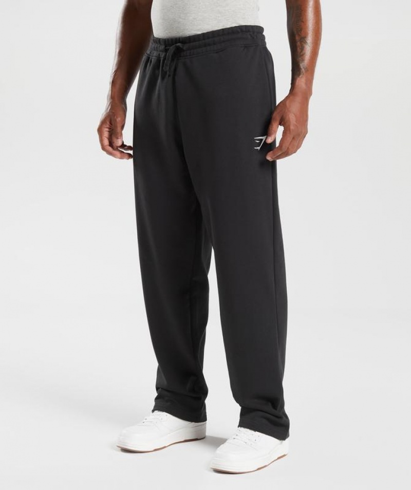 Pantalon Jogger Gymshark Crest Directo Leg Joggers Negras | AJLBM2569