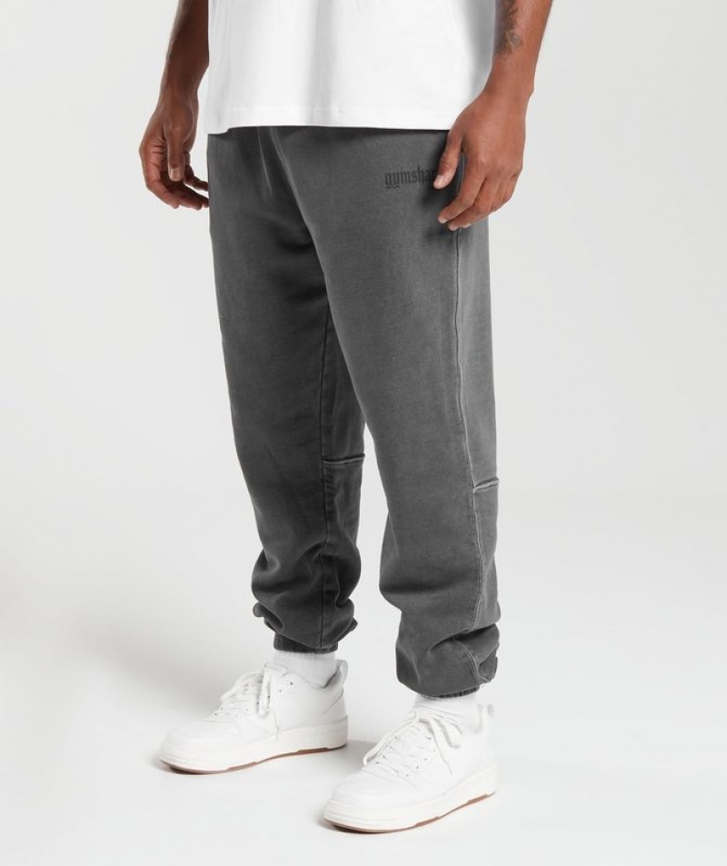 Pantalon Jogger Gymshark Heavyweight Joggers Negras | WRTPJ1870