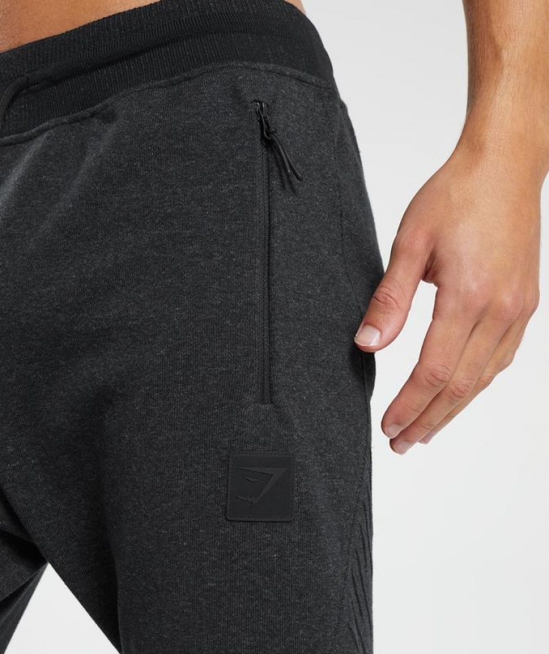 Pantalon Jogger Gymshark Retake Knit Joggers Negras | NAWVC2134