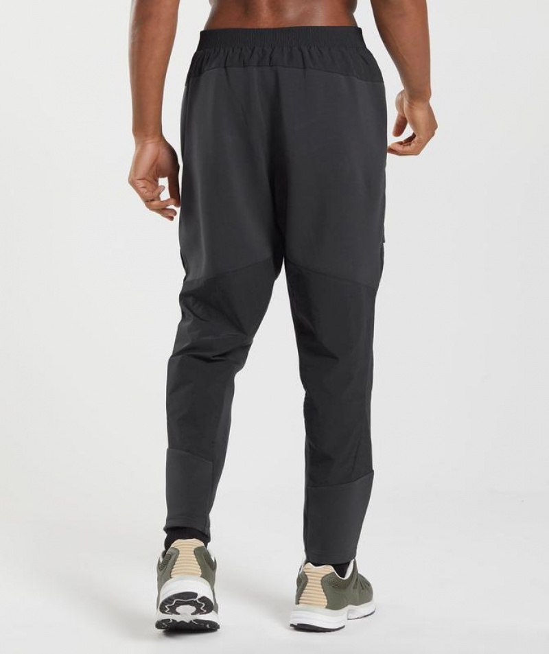 Pantalon Jogger Gymshark Retake Woven Joggers Negras | FMREN6534