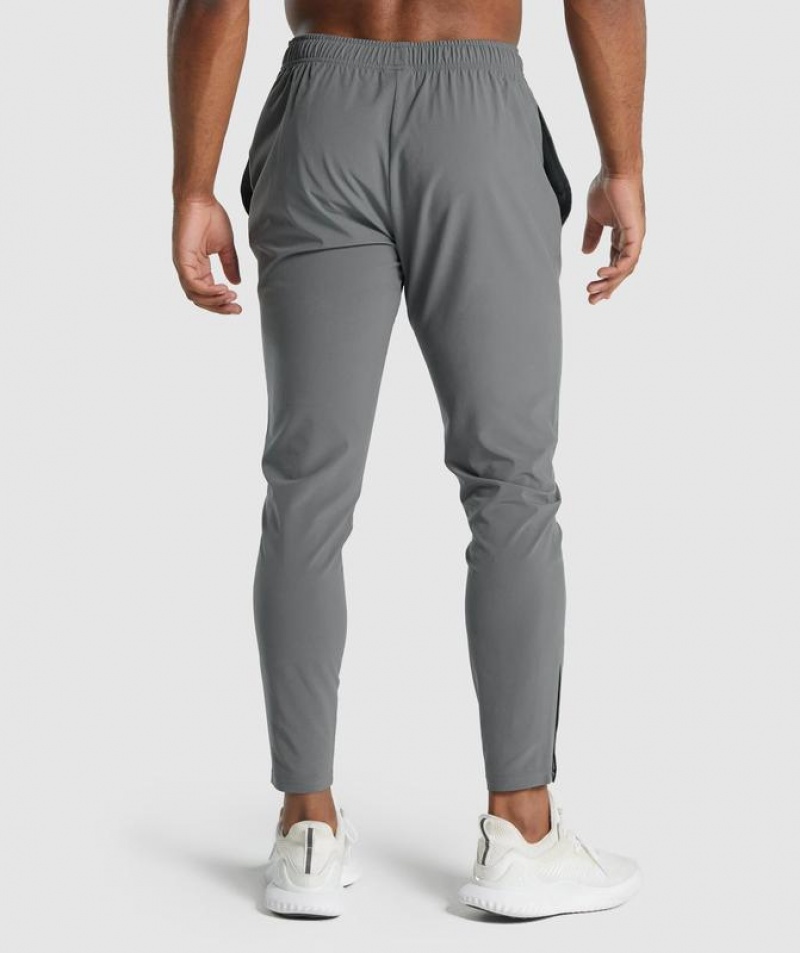 Pantalones Gymshark Arrival Woven Joggers Gris | MFNVE5096