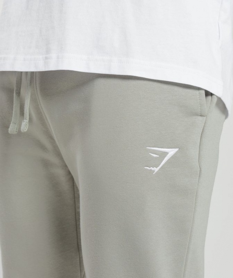 Pantalones Gymshark Crest Joggers Gris | LQFTH2457