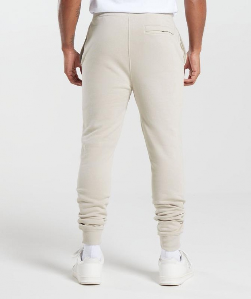 Pantalones Gymshark Crest Joggers Gris | XORIB0639