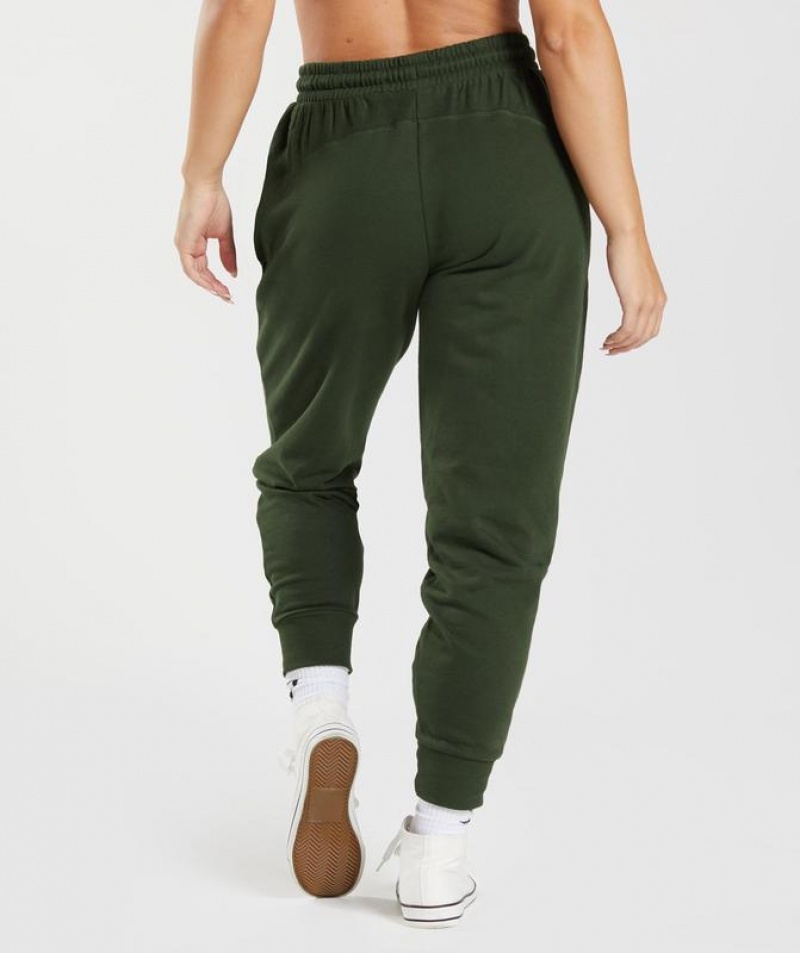 Pantalones Gymshark GS Power Joggers Verde Oliva | FEIYC8025