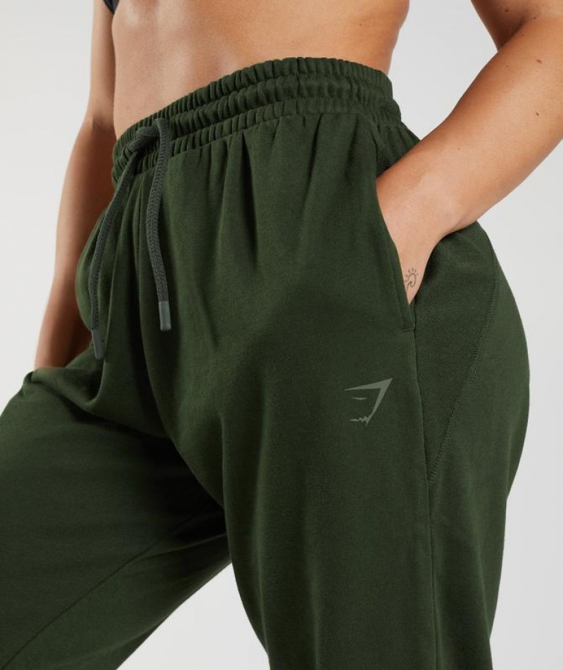 Pantalones Gymshark GS Power Joggers Verde Oliva | FEIYC8025