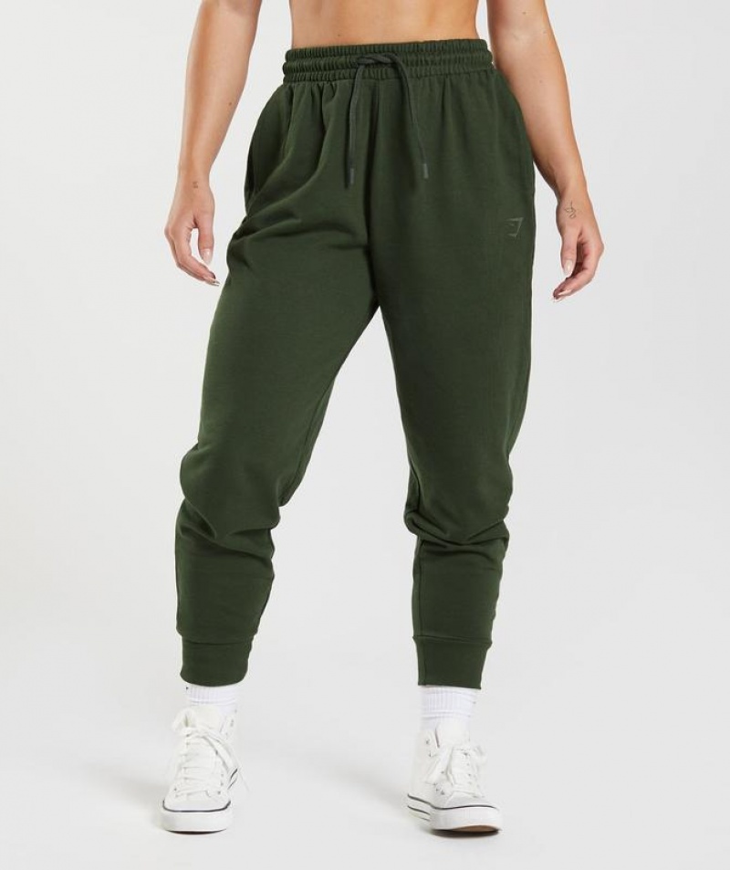 Pantalones Gymshark GS Power Joggers Verde Oliva | FEIYC8025