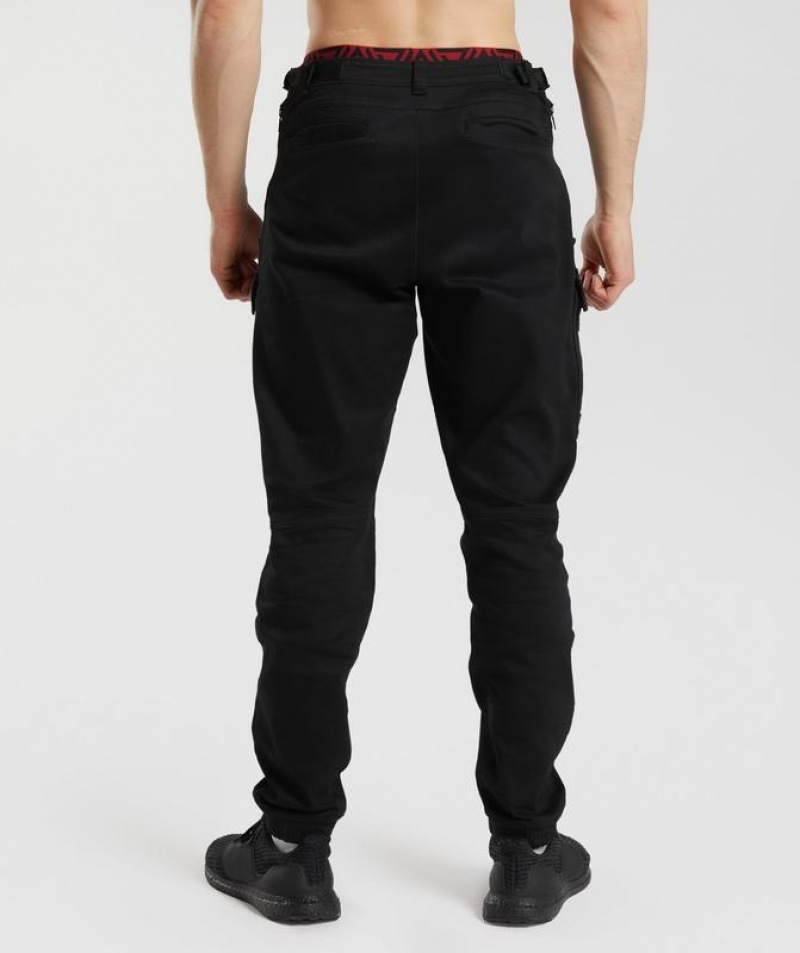 Pantalones Gymshark GS x David Laid Cargo Pants Negras | JDLAQ4831