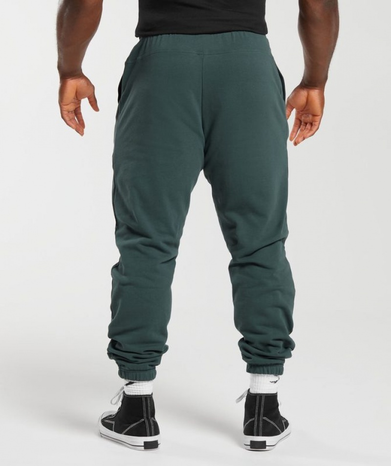 Pantalones Gymshark Global Lifting Oversized Pants Verde | XJSLY9567