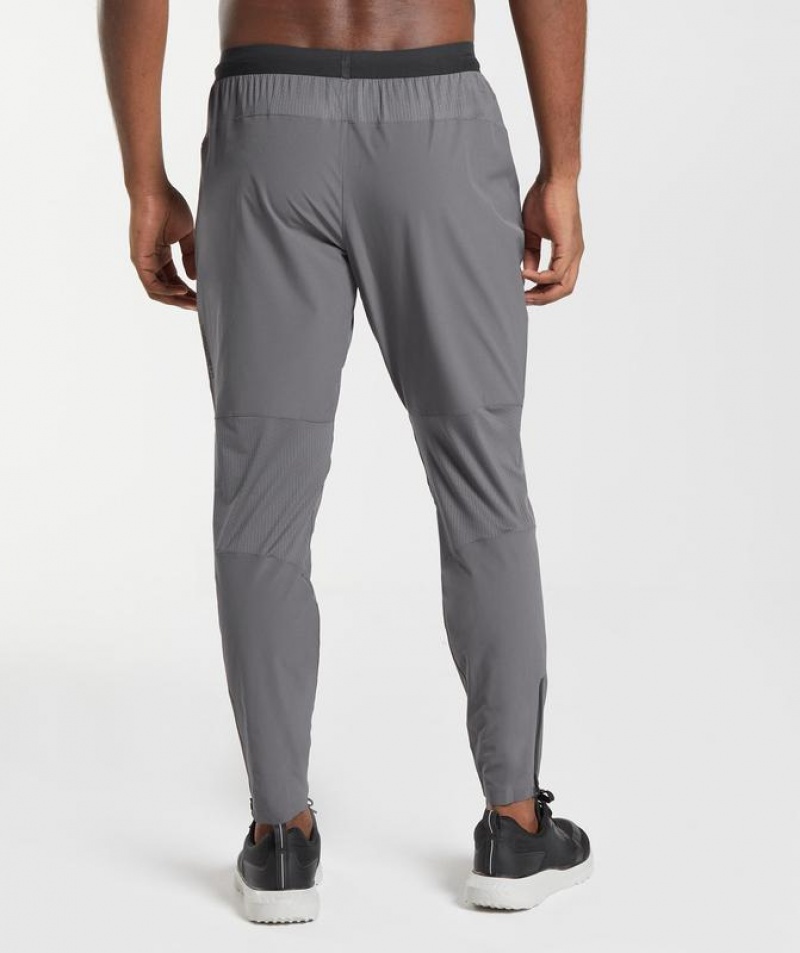 Pantalones Gymshark Híbrido Woven Joggers Gris | ZCFTQ1890