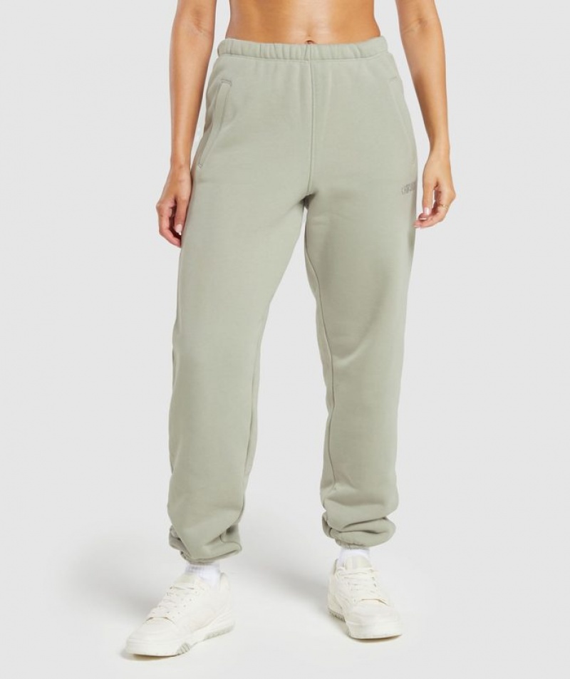 Pantalones Gymshark Heavyweight Loopback Sweat Joggers Gris | TMSDW2168