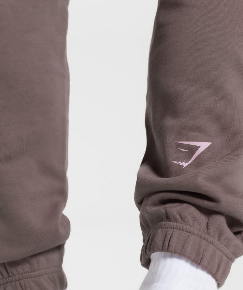 Pantalones Gymshark Intergalactic Lifting Joggers Walnut Mauve | DGFBL2568