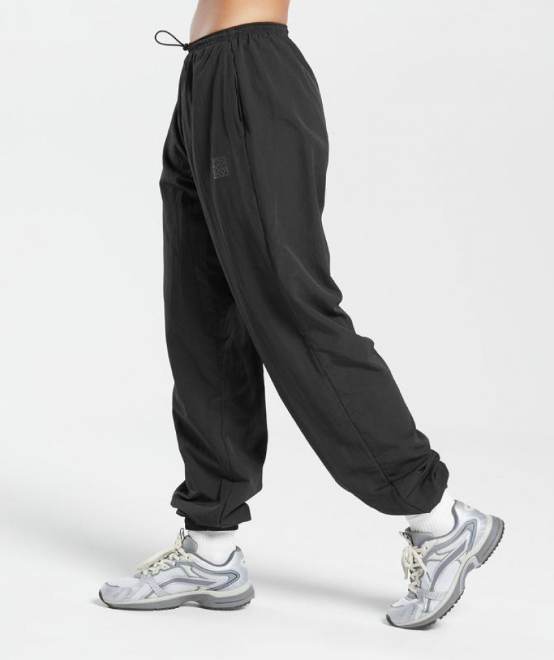 Pantalones Gymshark Monogram Woven Joggers Negras | NKBTZ4729